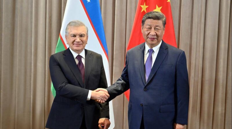 Mirziyoyev proposes initiatives to expand multilateral cooperation with china