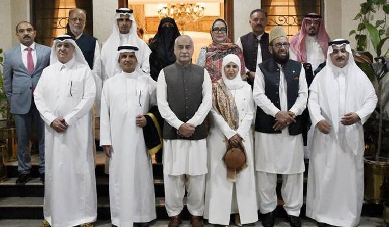 Saudi delegation arrives to strengthen parliamentary ties