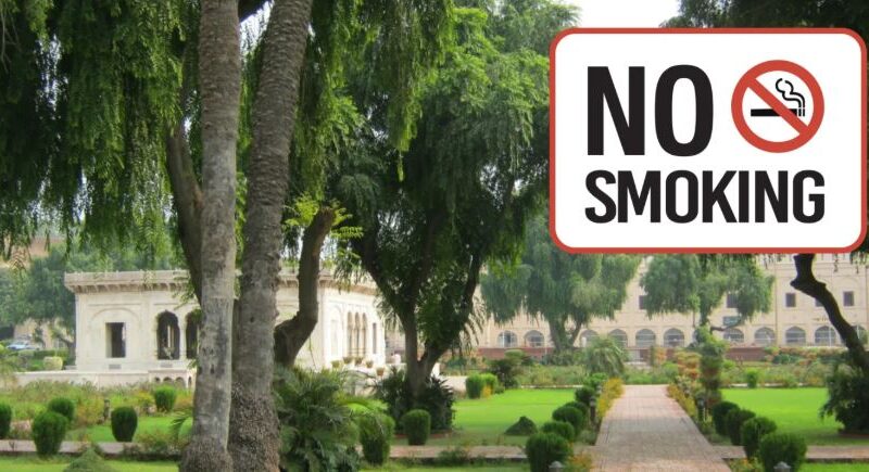 Punjab declares all parks as no-smoking zones across province