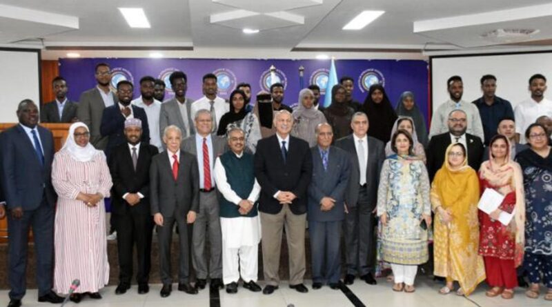 Islamabad, jul 1: senator mushahid hussain along with officials