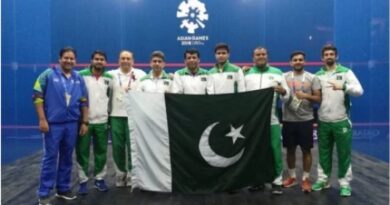 Asian games with flag