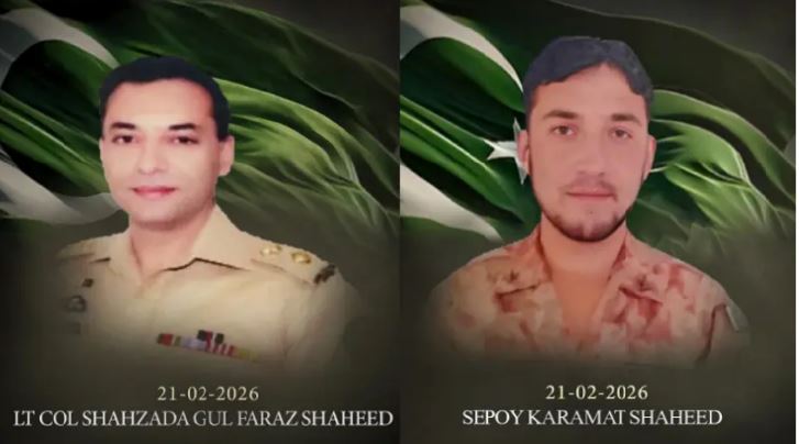 Lieutenant colonel, sepoy martyred in Bannu suicide attack