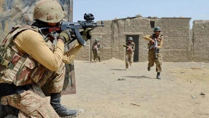 34 terrorists killed in separate engagements in KP and Balochistan: ISPR