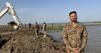 Pakistani military engineers battle rising floodwaters in South Sudan’s Unity state