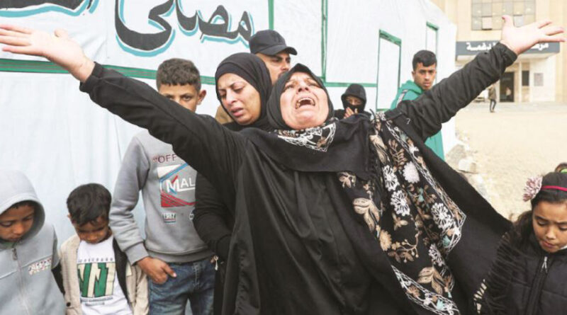 Israeli strikes hit two Gaza police checkpoints, killing six