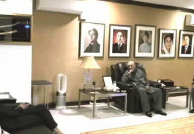 President stresses unity, political harmony in meeting with  Naqvi, Khalid Maqbool