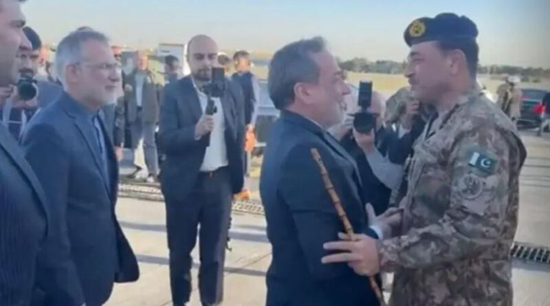 CDF Munir lands in Tehran for ongoing mediation efforts