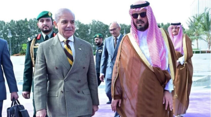 PM arrives in Saudi Arabia on first leg of three-nation tour