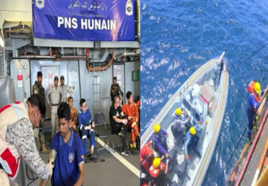 Pakistan Navy rescues 18 crew members in Arabian Sea operation
