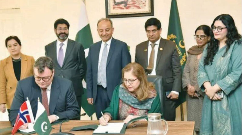 Pakistan, Norway sign carbon market deal under Paris Agreement