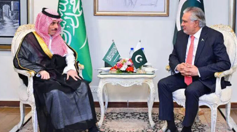 Pakistan, Saudi Arabia stress de-escalation, discuss Pak-China peace initiative